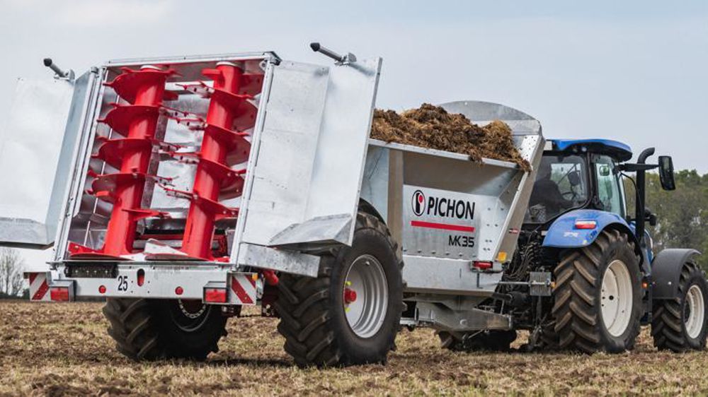 Pichon renouvelle son offre d’épandeurs à fumier avec la gamme MK. © Atypix